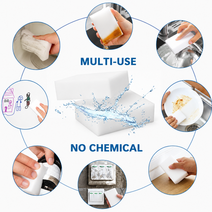 Magic Eraser | Pack of 4 | No Scratch Multi-Surface Cleaning Sponge
