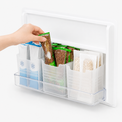 Vegetable Storage Containers for Refrigerator & Kitchen Pantry (Set of 6)