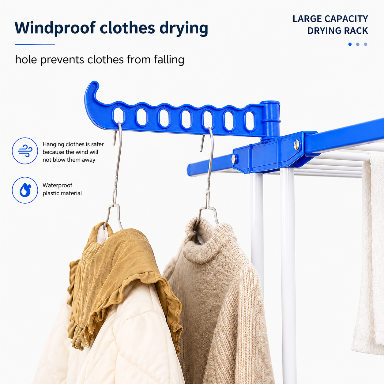 3-Tier Adjustable Laundry Drying Stand