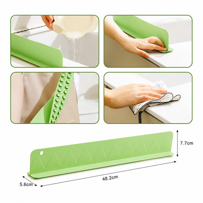 Premium Silicone Sink Splash Guard – Water Splash Barrier for Kitchen Counter | 48 cm | Pack of 2
